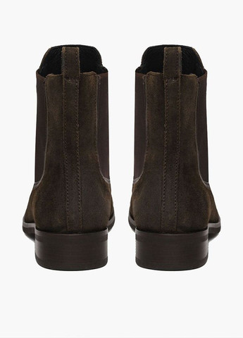 Замшеві черевики Duchess Chelsea темно-оливкового кольору Thursday (266623372)