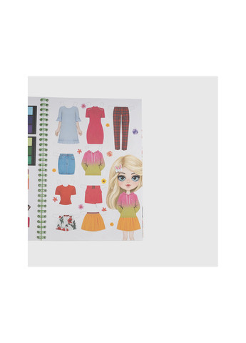 Раскраска Кукла с одеждой 23188 No Brand (266631359)