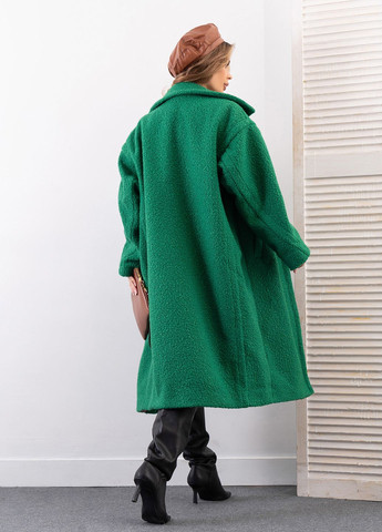 Зелене демісезонне Жіночі пальта однобортне ISSA PLUS