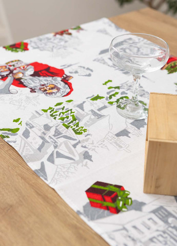 Скатертьдорожка (раннер) "Санта" 140х47 см Homedec - (266702678)