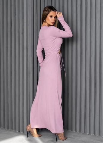 Сиреневое платье 14264 сиреневое ISSA PLUS однотонное