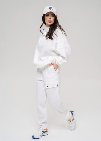 Белый теплый костюм с клапанами ISSA PLUS (266782518)