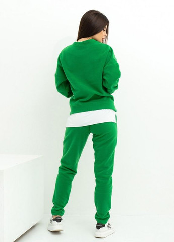 Зеленый костюм с белой вставкой ISSA PLUS (266783357)