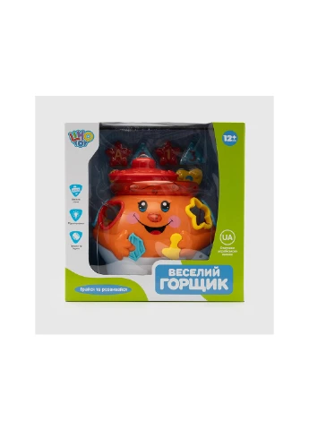 Іграшка Горщик 915 UA зі світловими та звуковими ефектами No Brand (266801498)