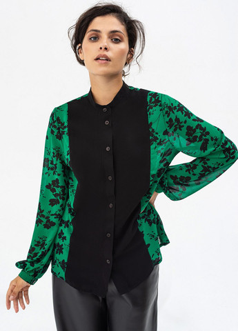 Зеленая демисезонная блуза vicky Garne