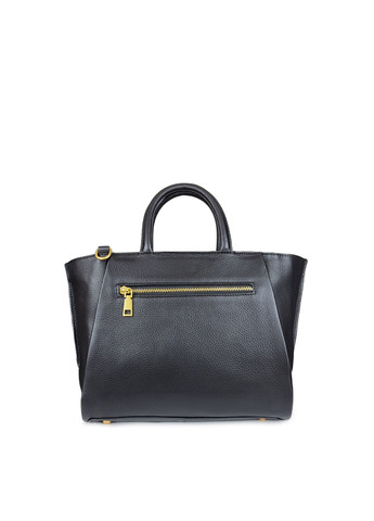 Женская кожаная сумочка большая черная, 601 чорн, Fashion (266902192)