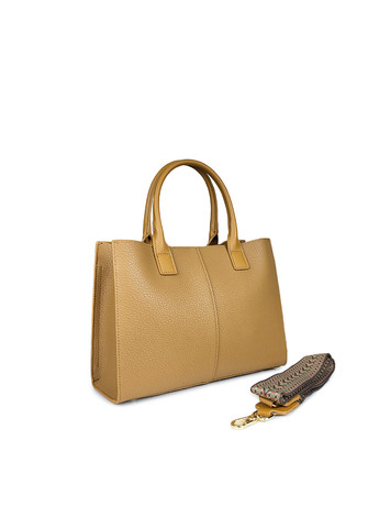 Женская кожаная сумочка маленькая горчичная, ZLX-1028 горч, Fashion (266902188)
