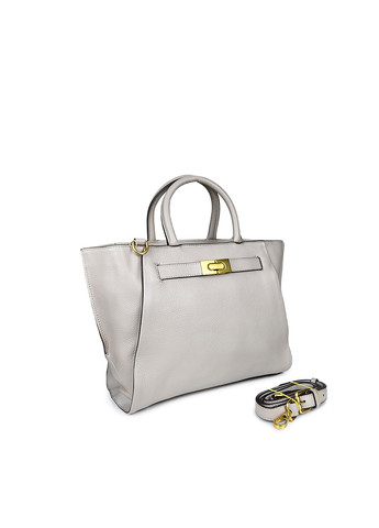 Женская кожаная сумочка большая молочная, 601 мол, Fashion (266902186)