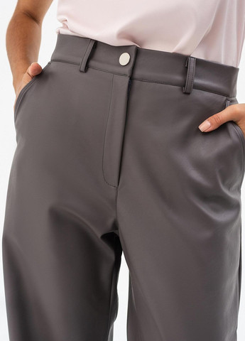 Серые кэжуал демисезонные классические брюки Garne