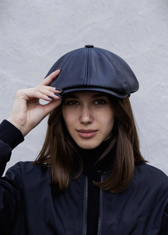 Шкіряна Кепка Восьмиклинка Driver Without (266900285)