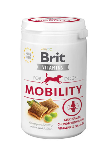 Вітаміни для собак Vitamins Mobility для суглобів, 150 г Brit (266900394)