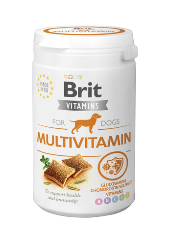 Витамины для собак Vitamins Multivitamin для здоровья, 150 г Brit (266900397)