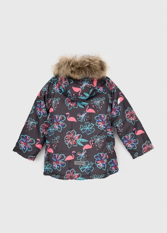 Серая зимняя куртка Snowgenius