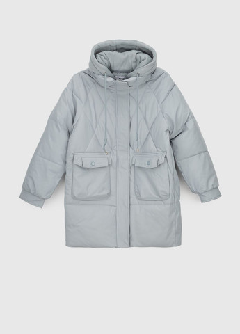 Комбинированная зимняя куртка No Brand