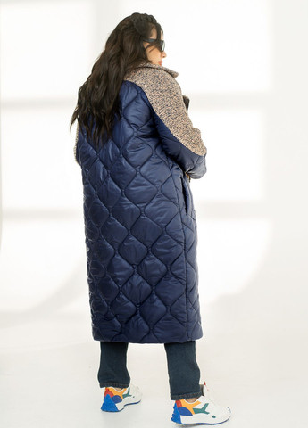 Сіро-синя зимня зимова куртка Minova