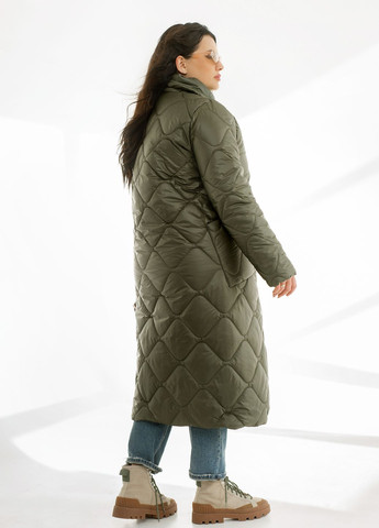 Оливковая (хаки) зимняя зимняя куртка Minova