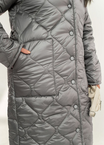 Серая зимняя зимняя куртка Minova