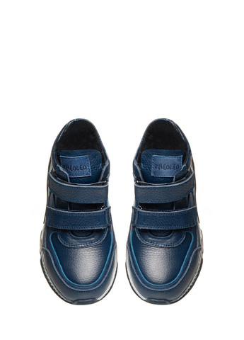 Синие осенние ботинки Theo Leo