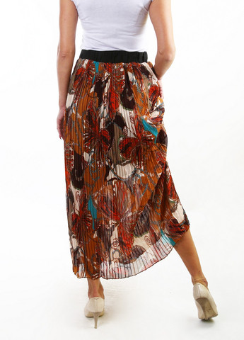 Разноцветная кэжуал с абстрактным узором юбка Mtp