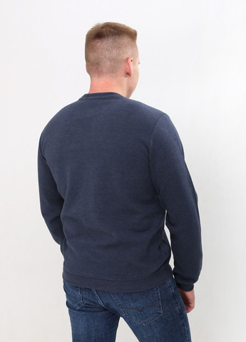 Темно-синій світшот чоловічий темно-синій однотонний великий розмір Bagarda однотонний (266991830)