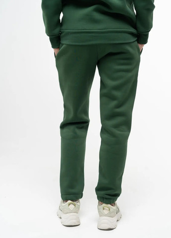 Зеленые кэжуал демисезонные джоггеры брюки Роза