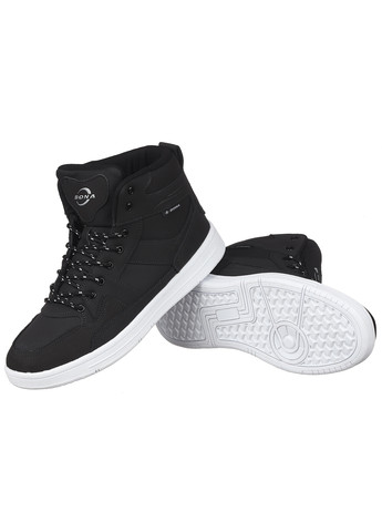 Черные зимние мужские кроссовки 853d-6 Bona