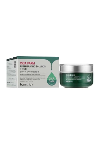 FarmStay Відновлюючий ампульний крем з центелою для обличчя Cica Farm Regenerating Solution Cream 50 мл — Крем, Південна Корея (266997115)