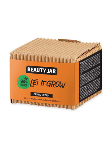 Мужской крем для бороды Let It Grow 60 мл Beauty Jar (266997064)