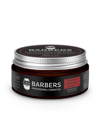 Крем для бритья с успокаивающим эффектом Sandalwood-Licorice Root 100 мл Barbers (266997107)