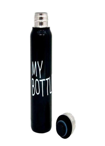 Термос Бутылка питьевой My Bottle ZKC 229 300 мл черный No Brand (267230159)