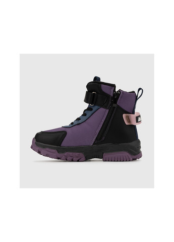 Фиолетовые повседневные зимние ботинки W.Niko