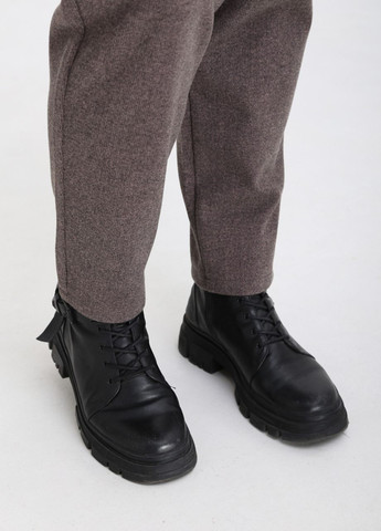 Коричневые повседневный зимние классические брюки Adorati
