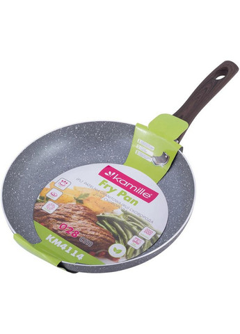 Сковорода Gregers Grey с антипригарным покрытием ILAG Ø28х5х17,5 см Kamille (267149270)