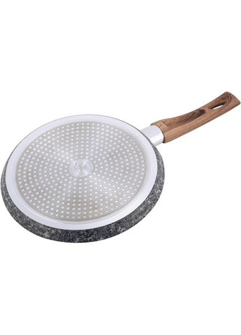 Сковорода млинець Grey Marble індукційна з антипригарним покриттям. Ø28х1,5 см Kamille (267149343)