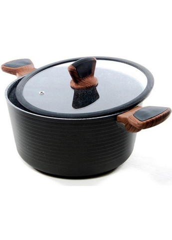 Кастрюля Diamond Grey Ø24хØ18х12 см Fissman (267149562)