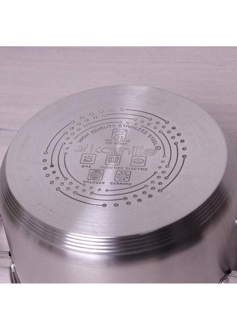 Кастрюля Mystery со стеклянной крышкой Ø18 см Kamille (267149283)