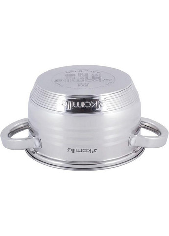 Каструля Desiree з нержавіючої сталі з 9-шаровим індукційним дном Ø18х10,5 см Kamille (267149337)