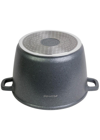 Кастрюля Landes Grey с литыми алюминиевыми ручками Ø24х16,5 см Kamille (267149315)