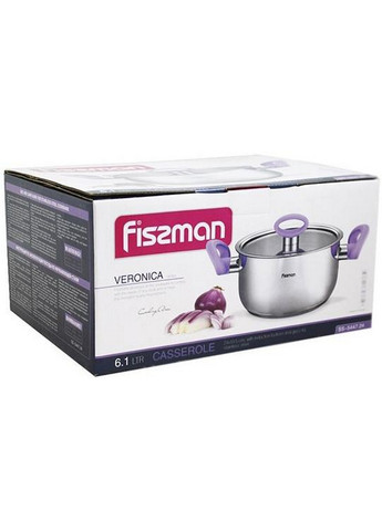 Кастрюля Veronica с бакелитовыми ручками Ø24х13,5 см Fissman (267149501)