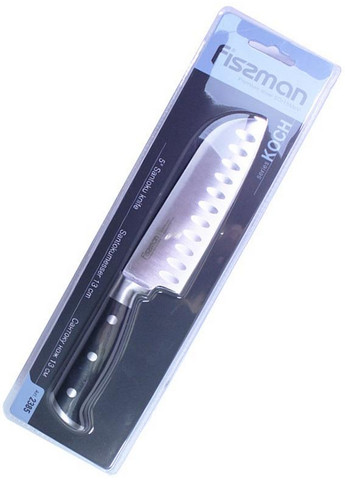 Нож сантоку Koch из нержавеющей стали 13х14 см Fissman (267149505)