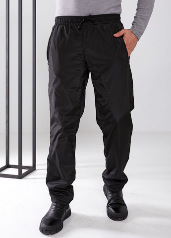 Утеплені подовженні спортивні штани з плащової тканини на флісі Tailer (267149619)