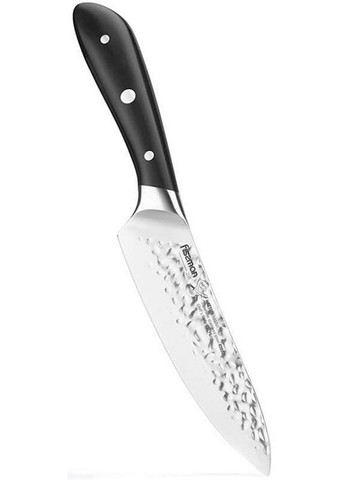 Нож поварской Hattori hammered из нержавеющей стали 15х12,5 см Fissman (267150333)