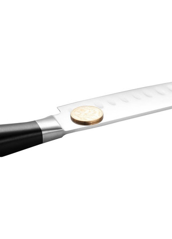 Нож сантоку Elegance из высоколегированной нержавеющей стали 13х11,5 см Fissman (267150245)
