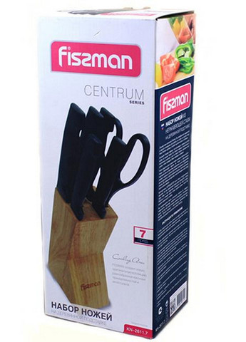 Набор кухонных ножей Centrum 7 предметов 20 см, 20 см, 20 см, 12 см, 9 см Fissman (267150199)