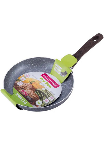 Сковорода Gregers Grey с антипригарным покрытием ILAG Ø24х4,5х17,5 см Kamille (267150055)