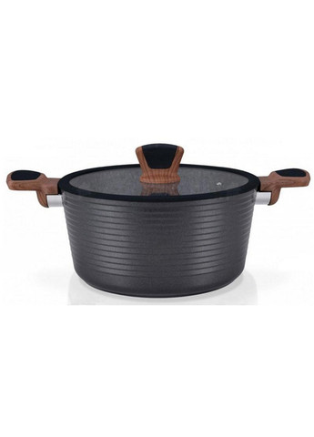 Каструля Diamond Grey Ø24хØ18х12 см Fissman (267150313)