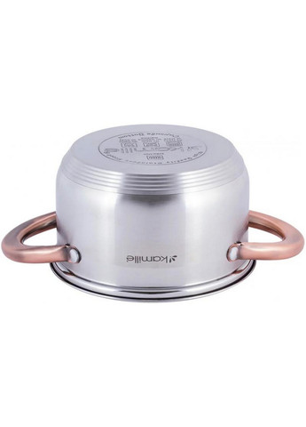 Каструля Catalin із нержавіючої сталі з мірною шкалою Ø22,5х13 см Kamille (267150042)