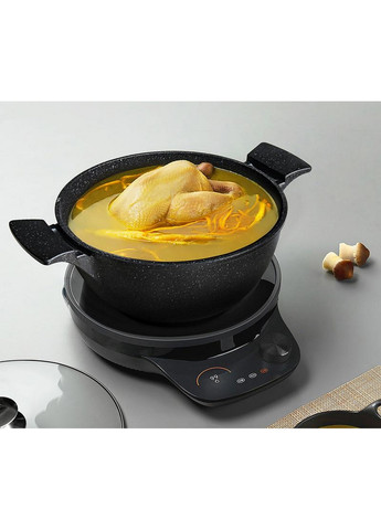 Кастрюля Grande с антипригарным покрытием TouchStoneForte Ø30х14хØ20 см Fissman (267150312)