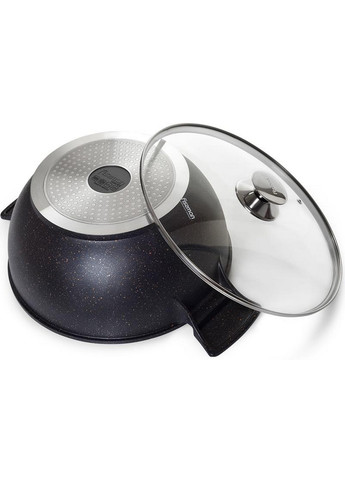 Кастрюля Grande с антипригарным покрытием TouchStoneForte Ø30х14хØ20 см Fissman (267150312)