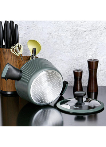 Кастрюля Brilliant со съемными ручками Ø20хØ16,5х10 см Fissman (267150309)